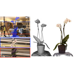 Efficient 3D Object Segmentation from Densely Sampled Light Fields with Applications to 3D Reconstruction