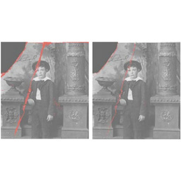 Photo Repair And 3D Structure From Flatbed Scanners
